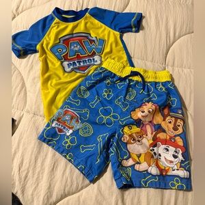 Paw Patrol Toddler Boy Swim Set, 4T